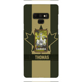 DH Personalized Canadian Soldier Phone Case Printed DT064