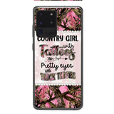PERSONALIZED COUNTRY GIRL WITH TATTOOS PRETTY EYES AND THICK THINGS PHONECASE QTTN0704
