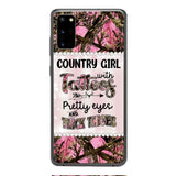 PERSONALIZED COUNTRY GIRL WITH TATTOOS PRETTY EYES AND THICK THINGS PHONECASE QTTN0704