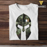 Personalized Irish Veteran Spartan Warrior