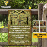 Personalized Australian Soldier Metal Sign Printed 22APR-HQ08