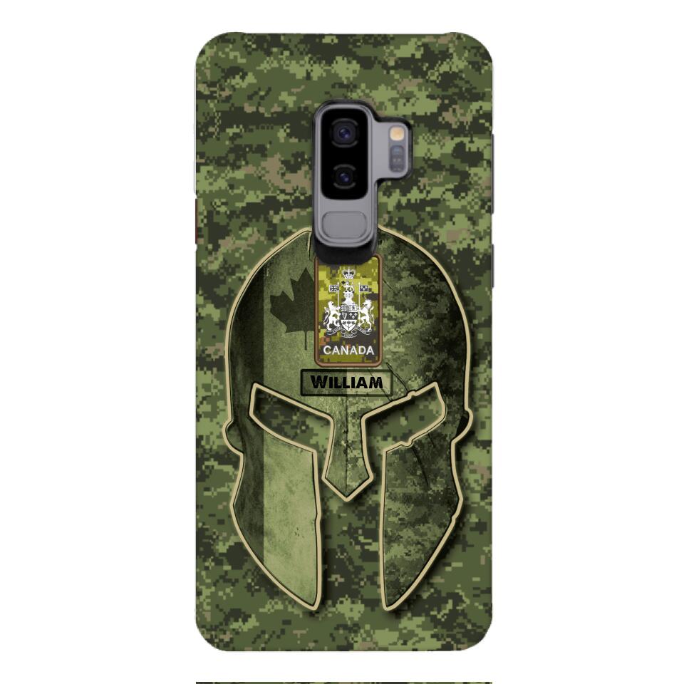 DH Personalized Canadian Soldier Phone Case Printed QH084