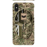 DH Personalized British Soldier Phone Case Printed QH084