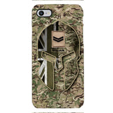 DH Personalized British Soldier Phone Case Printed QH084