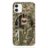 DH Personalized British Soldier Phone Case Printed QH084