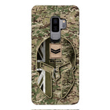 DH Personalized British Soldier Phone Case Printed QH084