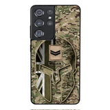 DH Personalized British Soldier Phone Case Printed QH084