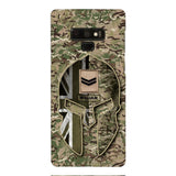 DH Personalized British Soldier Phone Case Printed QH084