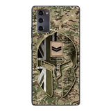 DH Personalized British Soldier Phone Case Printed QH084