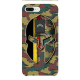 DH Personalized Belgium Soldier Phone Case Printed QH084