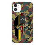 DH Personalized Belgium Soldier Phone Case Printed QH084