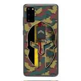DH Personalized Belgium Soldier Phone Case Printed QH084