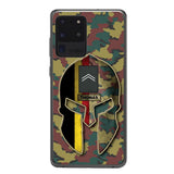 DH Personalized Belgium Soldier Phone Case Printed QH084