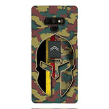 DH Personalized Belgium Soldier Phone Case Printed QH084