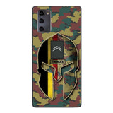 DH Personalized Belgium Soldier Phone Case Printed QH084
