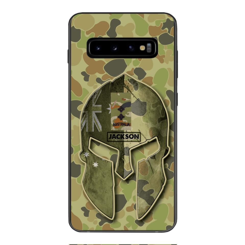 DH Personalized Australian Soldier Phone Case Printed QH084
