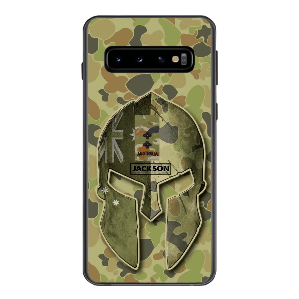 DH Personalized Australian Soldier Phone Case Printed QH084