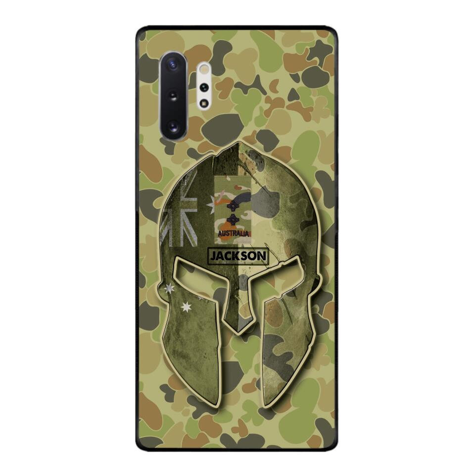 DH Personalized Australian Soldier Phone Case Printed QH084