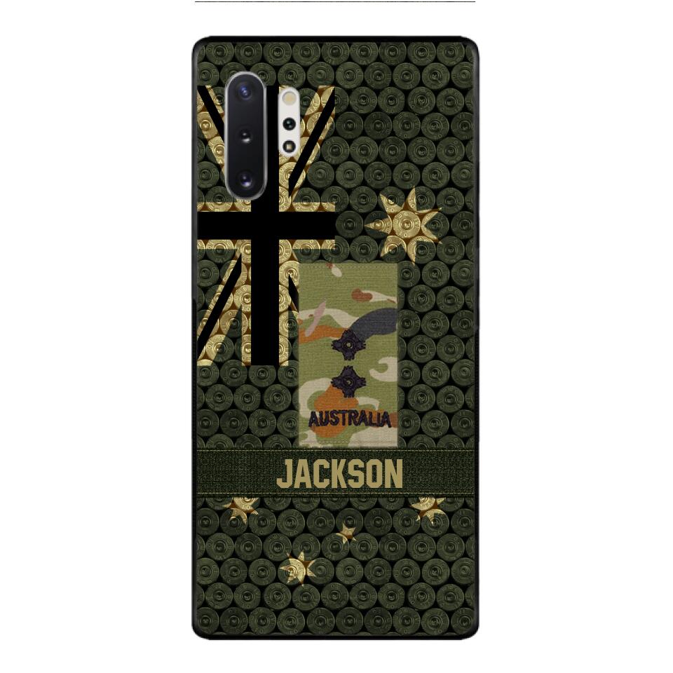 DH Personalized Australian Soldier Phone Case Printed MQ1204