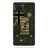 DH Personalized Australian Soldier Phone Case Printed MQ1204