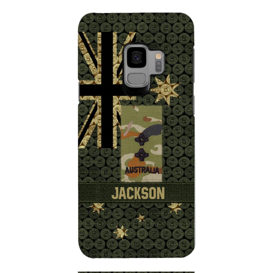 DH Personalized Australian Soldier Phone Case Printed MQ1204