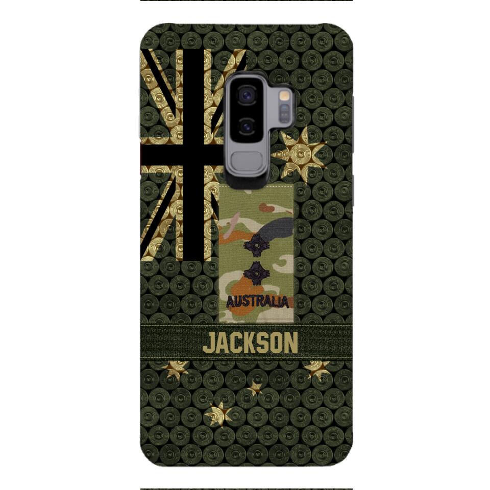DH Personalized Australian Soldier Phone Case Printed MQ1204