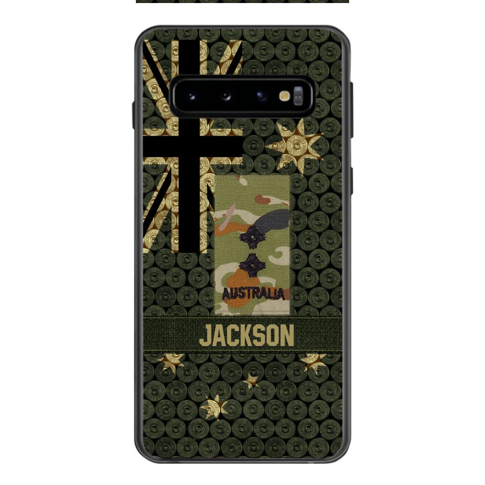 DH Personalized Australian Soldier Phone Case Printed MQ1204