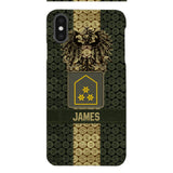 DH Personalized Austrian Soldier Phone Case Printed MQ1204