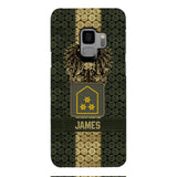 DH Personalized Austrian Soldier Phone Case Printed MQ1204