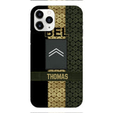 DH Personalized Belgian Soldier Phone Case Printed MQ1204