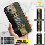 DH Personalized Belgian Soldier Phone Case Printed MQ1204