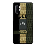 DH Personalized Belgian Soldier Phone Case Printed MQ1204