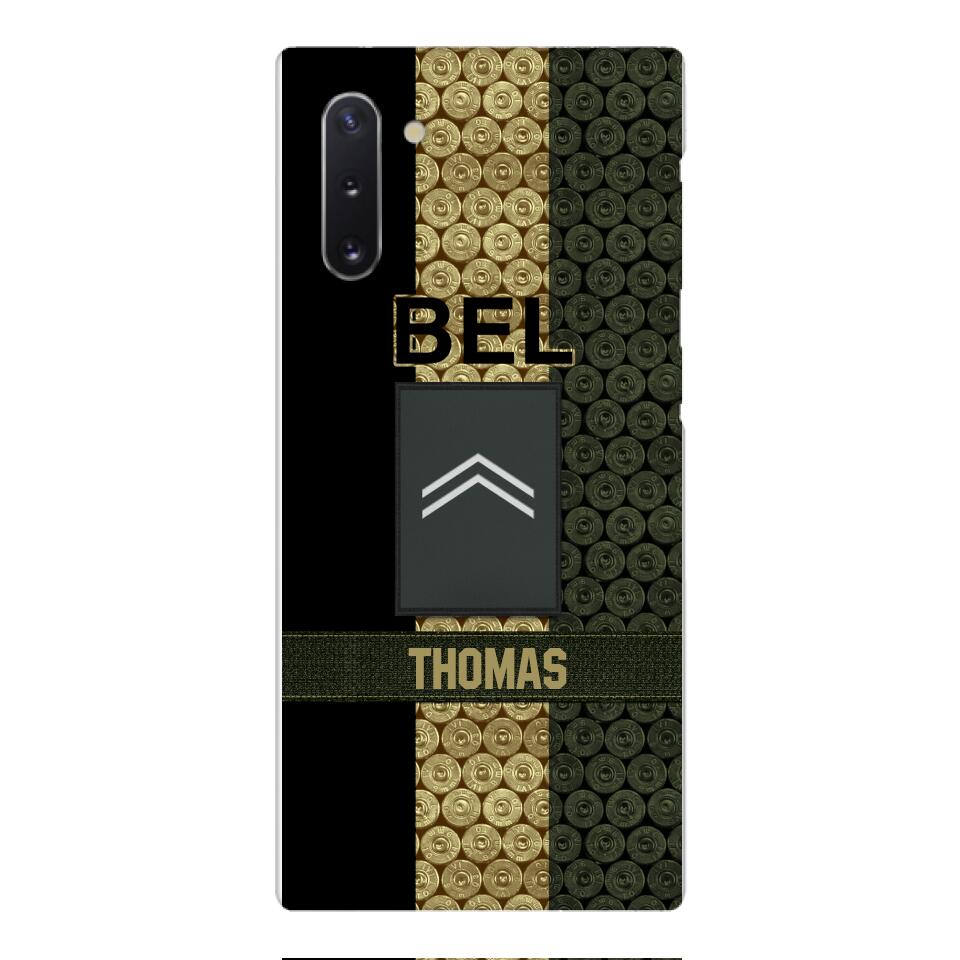 DH Personalized Belgian Soldier Phone Case Printed MQ1204