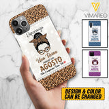 Personalized Una Reina Nacio En Agosto Phone Case Printed 22APR-HC13