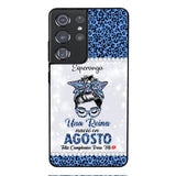 Personalized Una Reina Nacio En Agosto Phone Case Printed 22APR-HC13