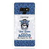 Personalized Una Reina Nacio En Agosto Phone Case Printed 22APR-HC13
