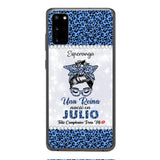 Personalized Una Reina Nacio En Julio Phone Case Printed 22APR-HC13