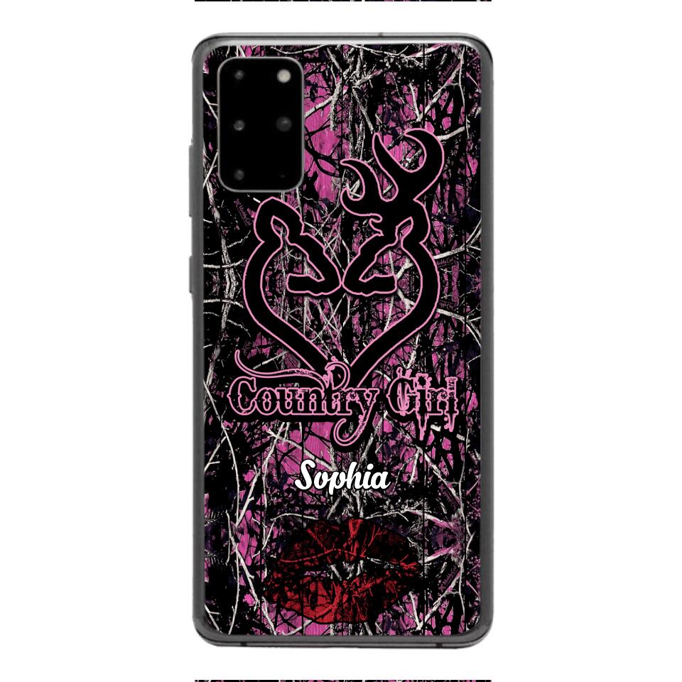 Personalized Country Girl Phone Case Printed V3Q 1304