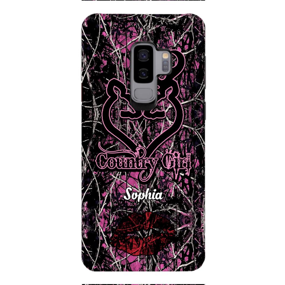Personalized Country Girl Phone Case Printed V3Q 1304