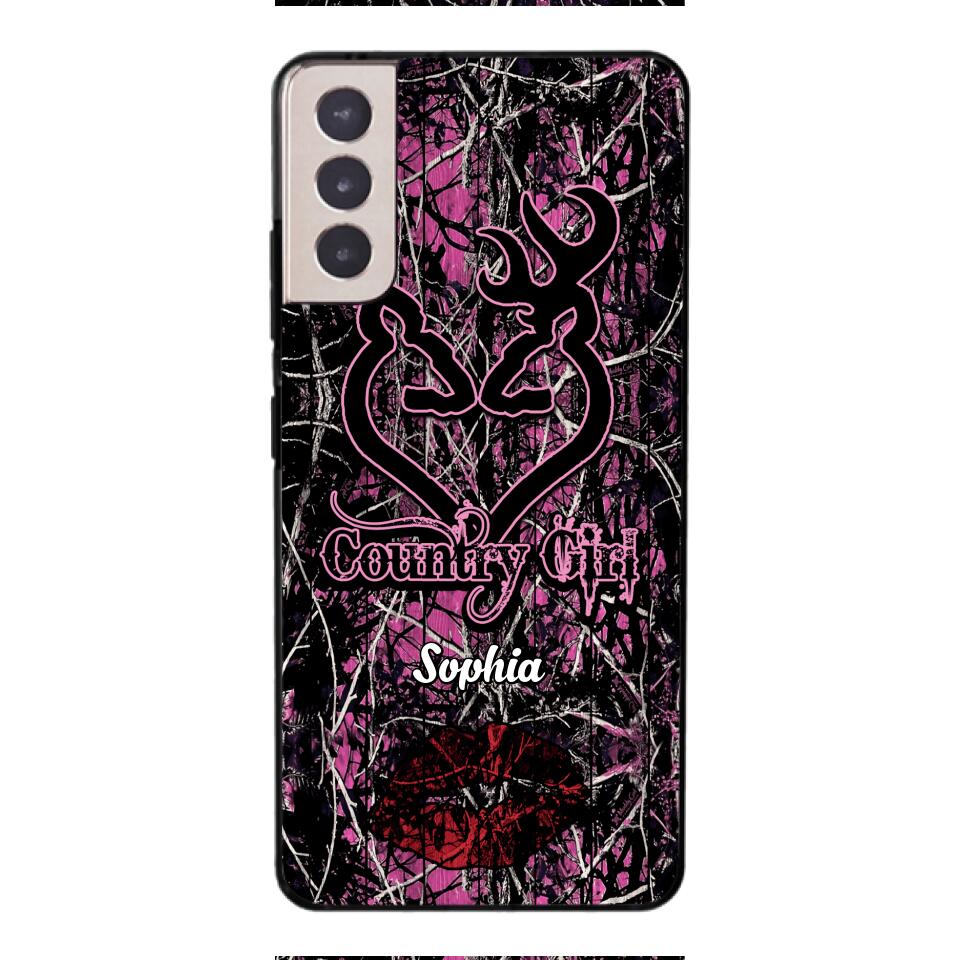 Personalized Country Girl Phone Case Printed V3Q 1304