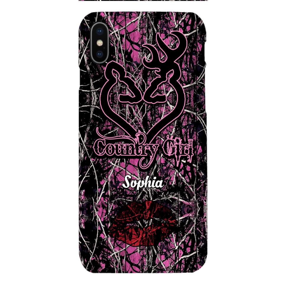 Personalized Country Girl Phone Case Printed V3Q 1304
