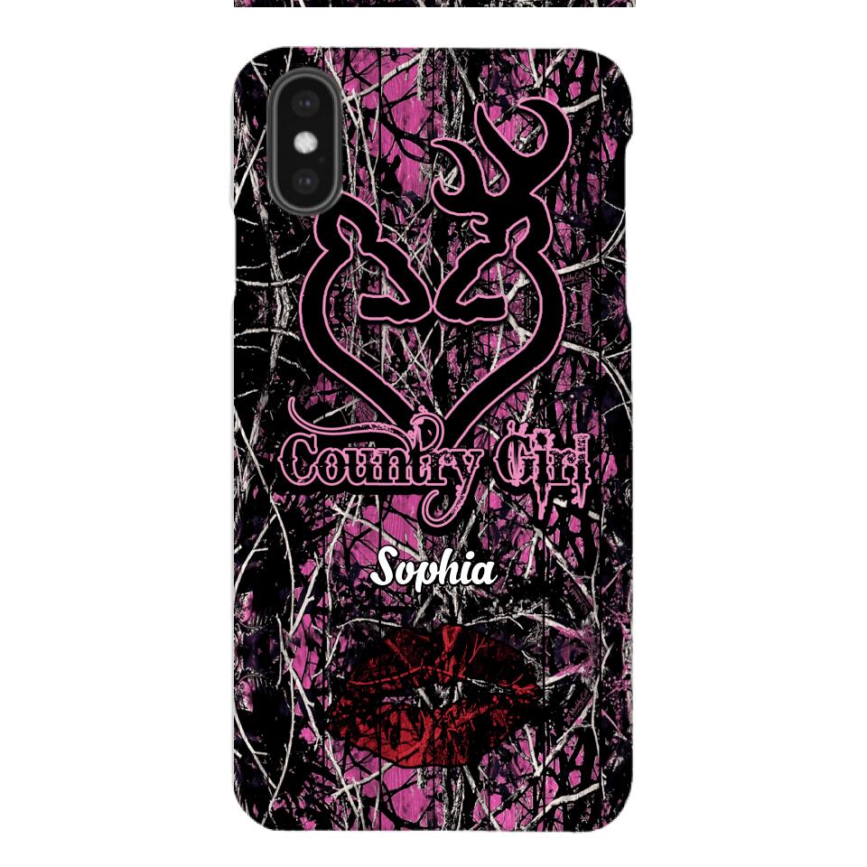 Personalized Country Girl Phone Case Printed V3Q 1304
