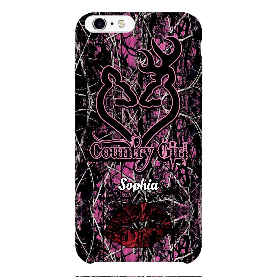 Personalized Country Girl Phone Case Printed V3Q 1304