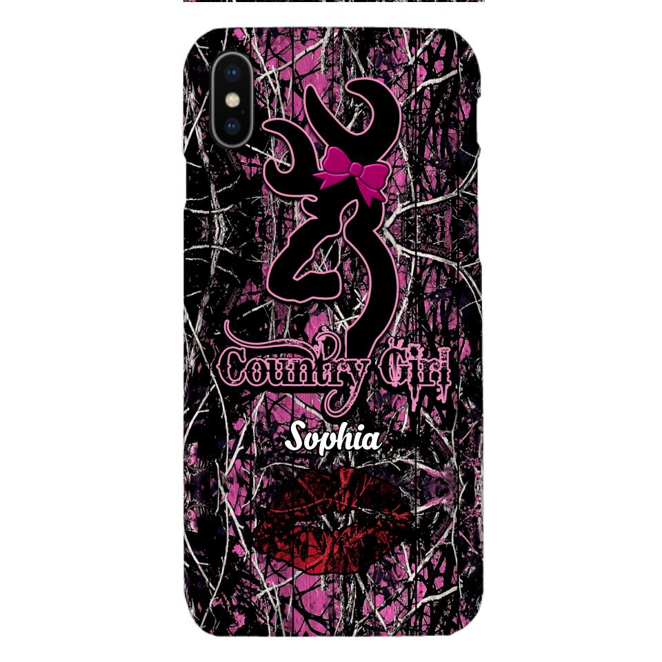 Personalized Country Girl Phone Case Printed V3Q 1304