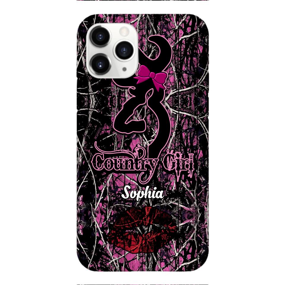 Personalized Country Girl Phone Case Printed V3Q 1304