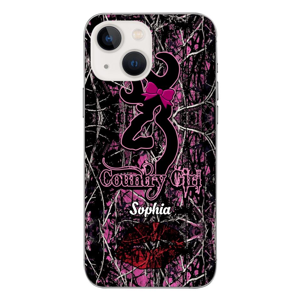 Personalized Country Girl Phone Case Printed V3Q 1304