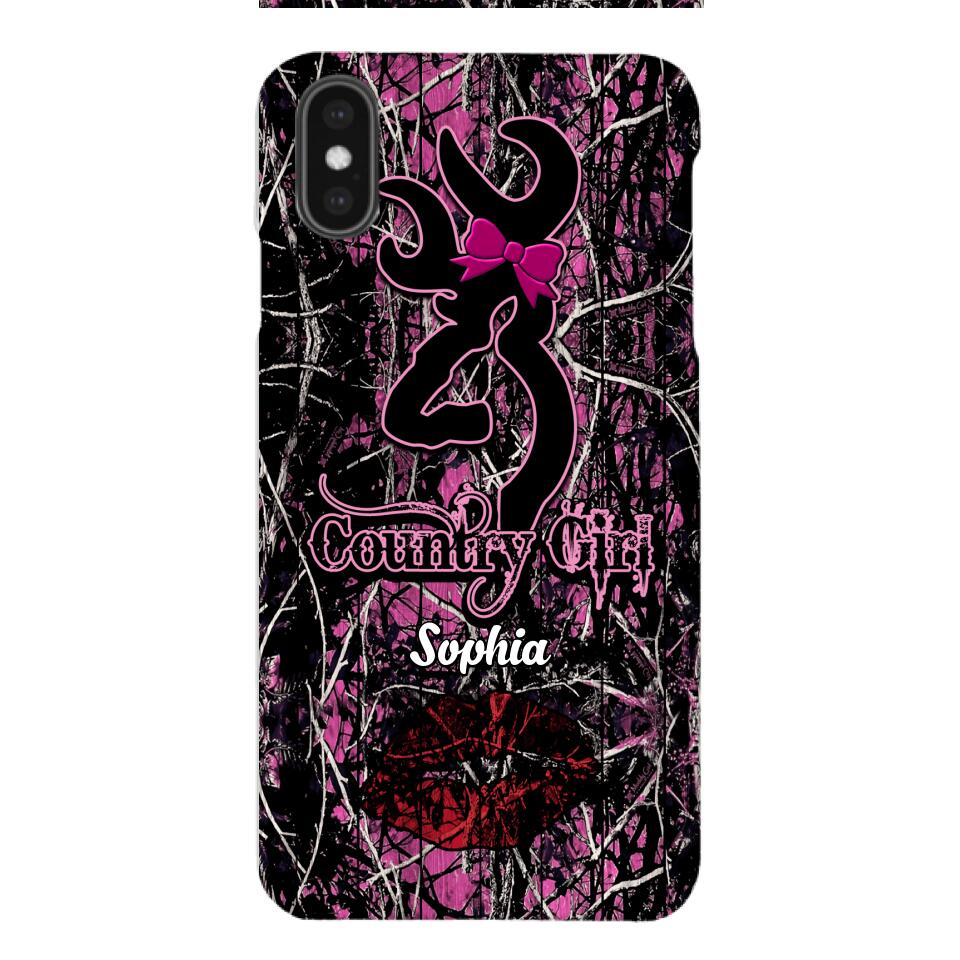 Personalized Country Girl Phone Case Printed V3Q 1304