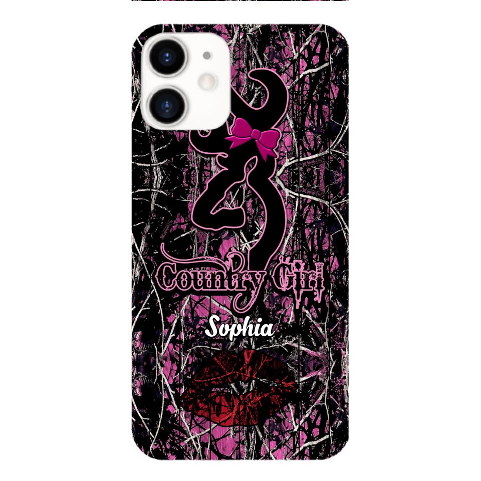 Personalized Country Girl Phone Case Printed V3Q 1304