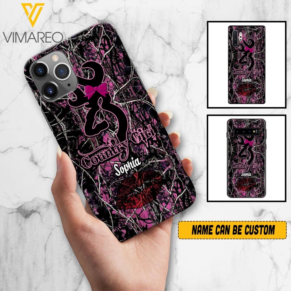 Personalized Country Girl Phone Case Printed V3Q 1304