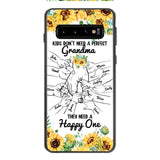 Personalized Kid don't need perfect Grandma Phone Case Printed 3T 1404